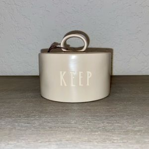 RAE Dunn Studio KEEP Baby Canister